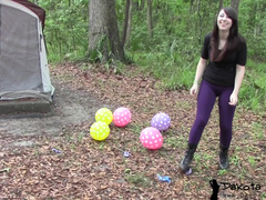 DakotaCharmsxxx Birthday Balloon Pop in private premium video
