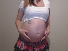 Shesleah 35 Wks Pregnant With Quads in private premium video