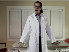 Kimberly Kane Nerdy Scientist Gets Alien Probed  in private premium video