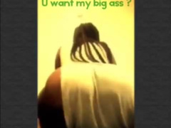 Sexy Thick Big Ass Black Milf Shaking