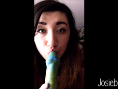 Josiebeans Bad Dragon Snapchat Cumshow in private premium video