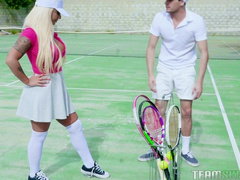 Teens Love Anal - Rogue Tennis Ball Produces An Anal R