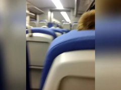 Random Girl Suck My Dick in Train ( Metro ) Public Deepthroat