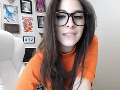 Audrey - Jinkies Velma Live Cumshow