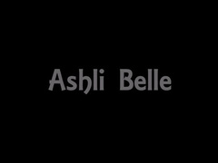Strip Tease And Glass Dildo Fucking - Ashli Belle