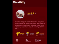 DivaKitty compilation photo and dildo ride cam2cam