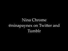 Nina Crome - nerdy schoolgirl plays with speculum