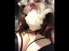 Vaping MILF smoking fetish