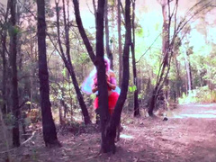 SecretCrush - Cute Fairy Seduces Stranger In Public Forest & Gives Glitter Anal Creampie! private premium video