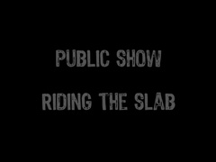 Jolenebrody riding the slab in private premium video