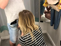 QUICK FUCK A SCHOOLGIRL IN THE FITTING ROOM