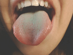 Doubedeesarai sucking dildo and tongue