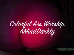 LilyFleur - BBW Colorful Ass Worship in private premium video
