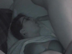 Cock hungry slut woke up by a cock in her mouth...Suck, Fucks, takes facial