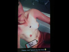 uk teen Annie exposes her naked body on snapchat