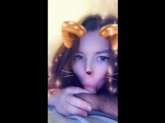 Step Sister Suck on Snapchat