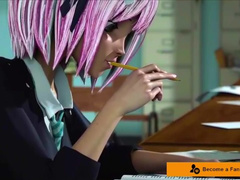 3D Hentai Japanese Schoolgirl Kikki Dreams about Fucking after Class, Part1