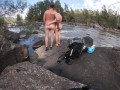 Our Big Nude Outdoor Sex Adventure