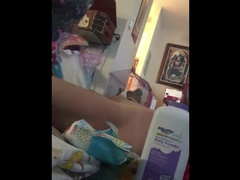 Mommy Humiliating Cute Diaper Twink and Puts him back in Diapers