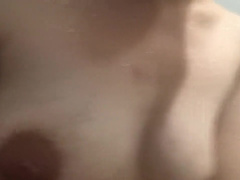 Young MILF Playing either self in Shower