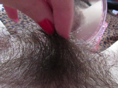 Playing with my Thick Hairy Bush