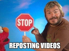 Stop        Reposting    Videos