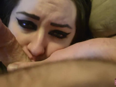 Emo Haley becomes a Submissive Cock Slave